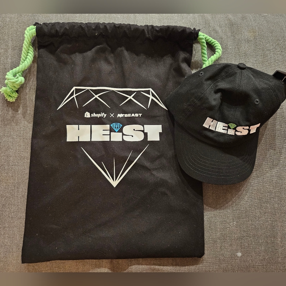 Mr. Beast cap & bag